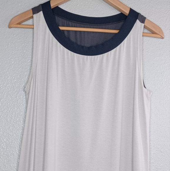 Alembika Color Block Sz 2 Minimalist Sustainable Creative Tank Top - Picture 3 of 13